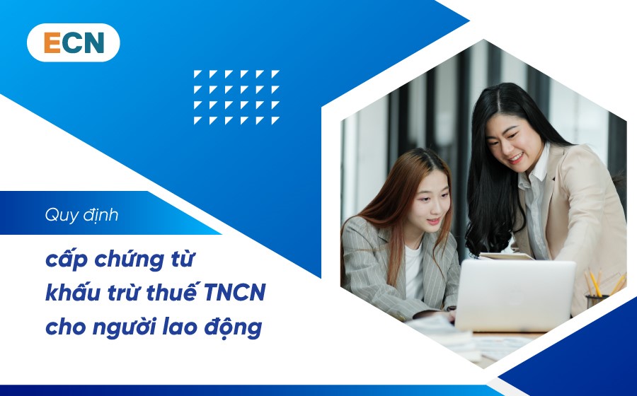 Chứng từ khấu trừ thuế TNCN