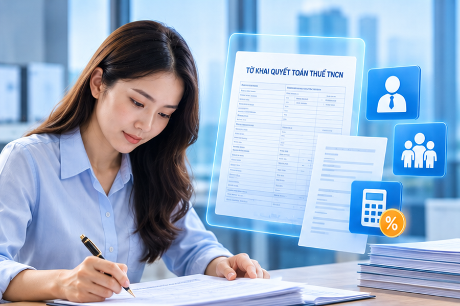 Tự quyết toán thuế TNCN