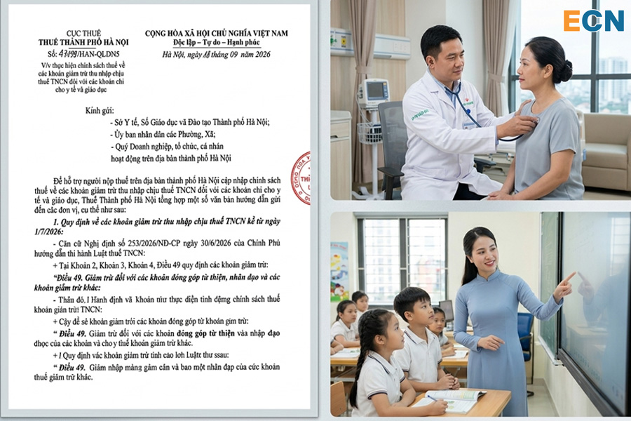 Giảm trừ khi tính thuế TNCN