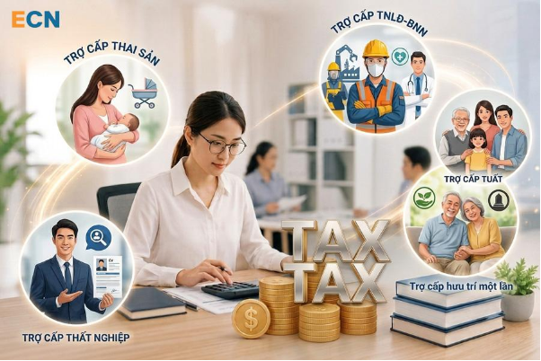 Trợ cấp bảo hiểm xã hội