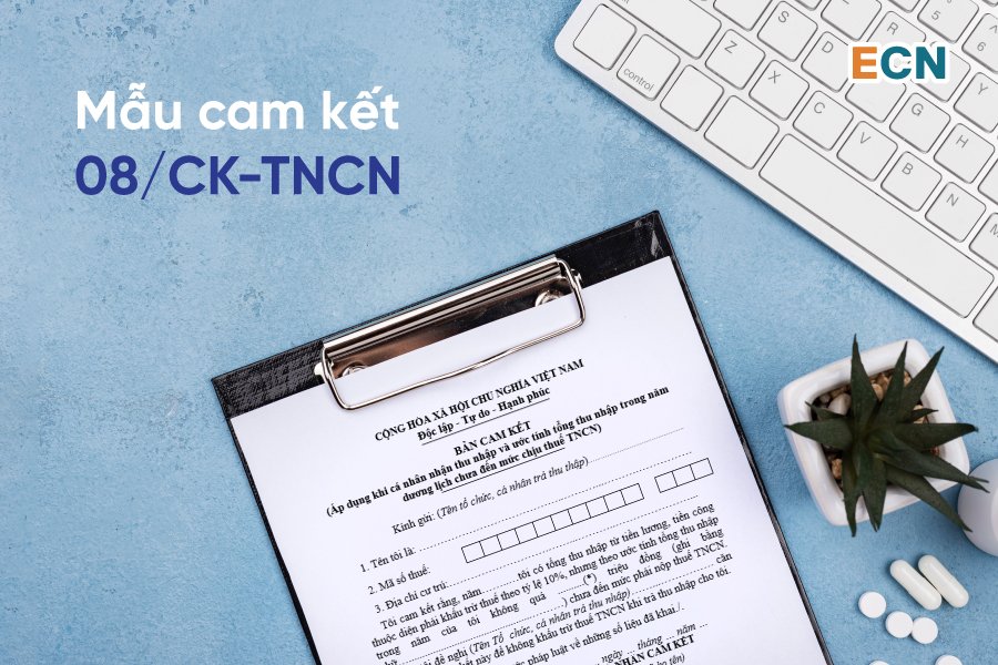Mẫu 08/CK-TNCN được sử dụng để tạm thời không bị khấu trừ thuế TNCN