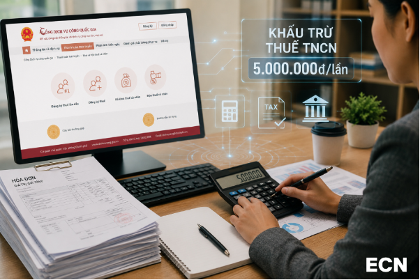 Khấu trừ thuế tncn