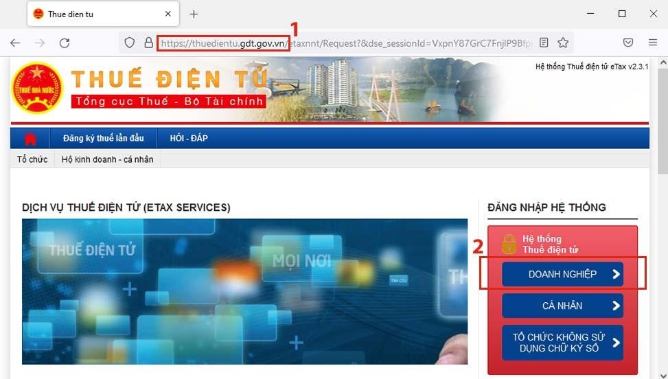 Thuế TNCN trên trang Tổng cục thuế