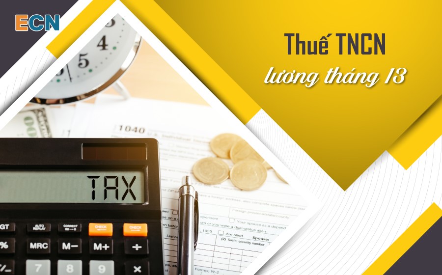 Thuế TNCN lương tháng 13
