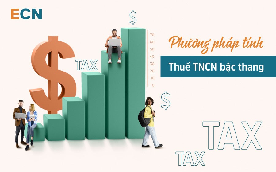 Phương pháp tính thuế TNCN bậc thang