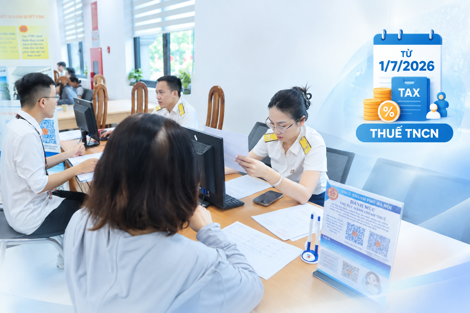 Những thay đổi về thuế TNCN từ 1/7/2026