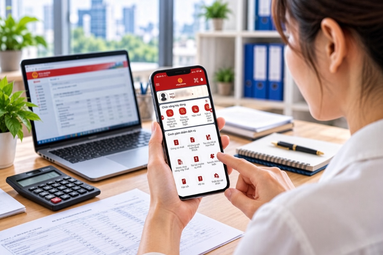 Hướng dẫn khai thuế quý 3/2026 trên eTax Mobile: Hộ kinh doanh cần làm trước 31/10