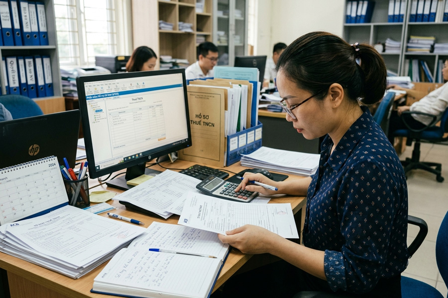 Cách xử lý khi bị khai sai, khai khống thuế TNCN 2026