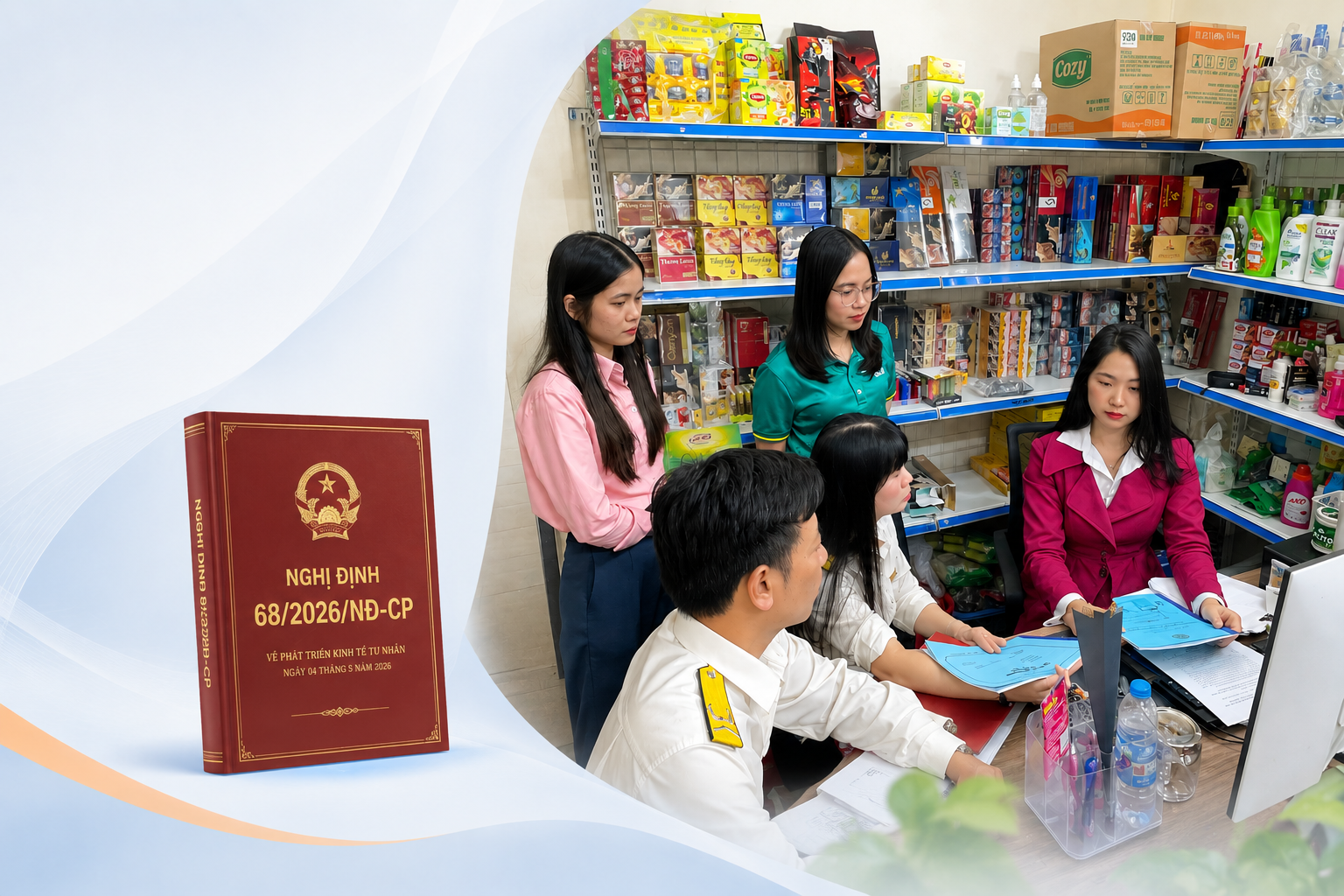 Nghị định 68/2026/NĐ-CP: Quy định chính sách thuế và quản lý thuế đối với hộ kinh doanh, cá nhân kinh doanh