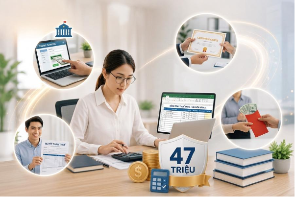 Hướng dẫn hạch toán thuế TNCN đối với tiền thưởng tết, thưởng hiệu quả công việc